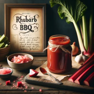 Rhubarbeque Sauce